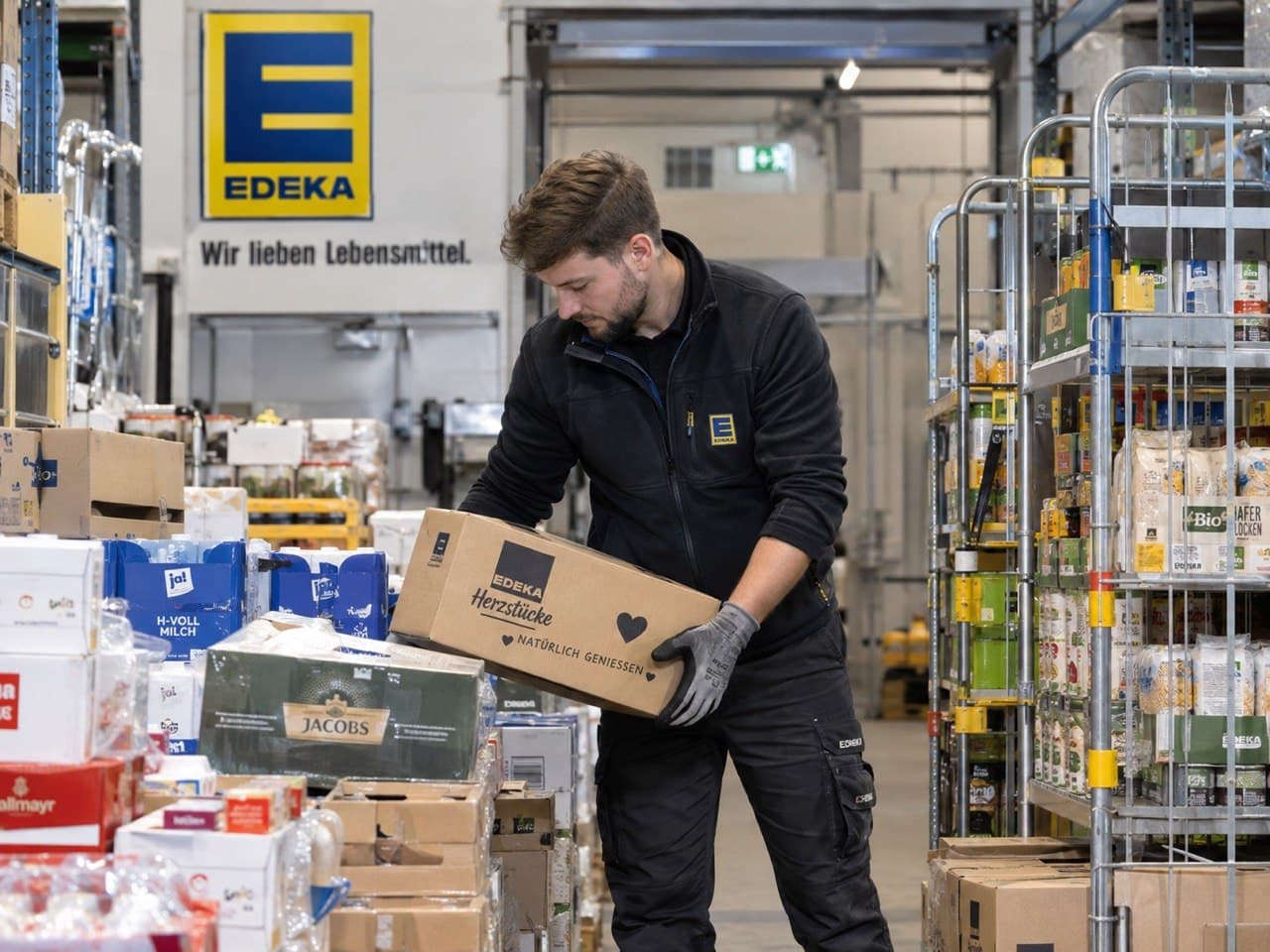 Comisionar în depozit alimentar EDEKA – Germania (Landsberg / Magdeburg)