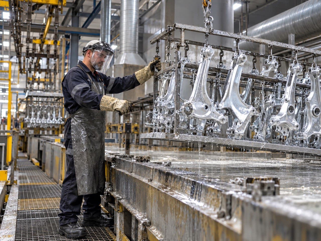 Muncitor necalificat - zincare (galvanizare) piese auto
