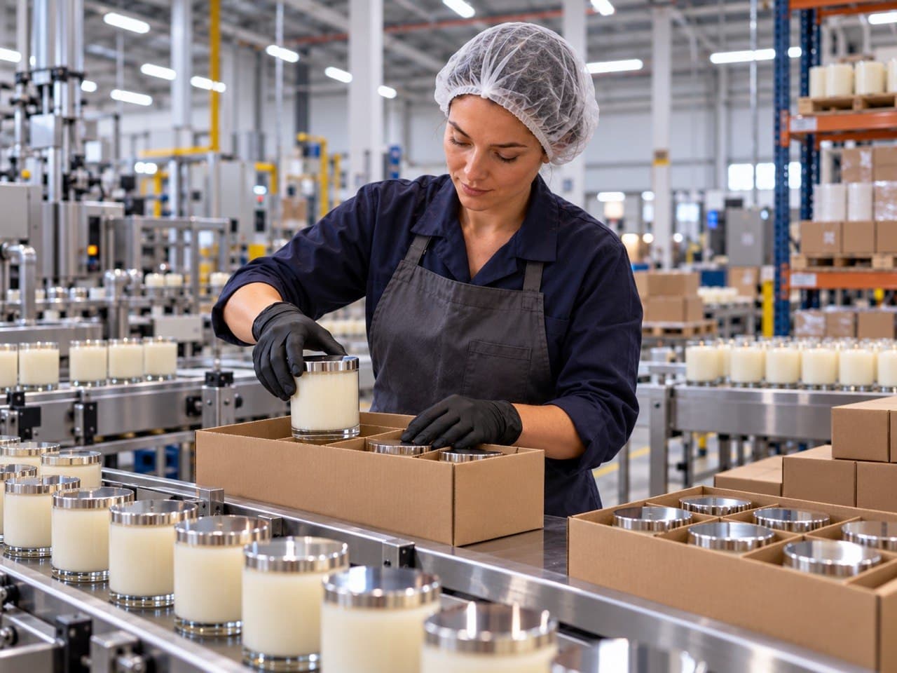 Operator linie de producție / Lucrător ambalare lumânări