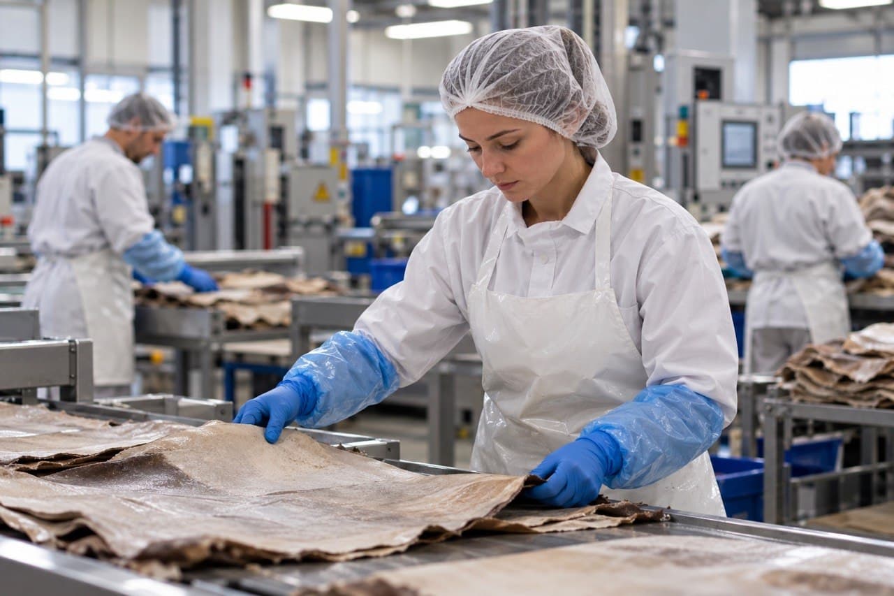 Operator producție în industria blănurilor