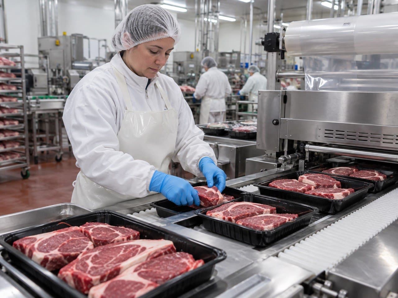 Muncitor necalificat în procesarea cărnii de porc – Polonia