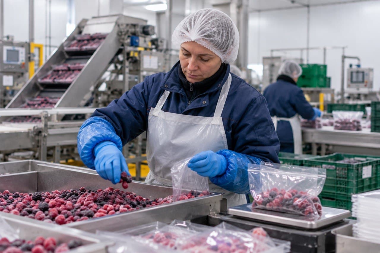 Operator producție – procesare și congelare legume și fructe (Polonia)